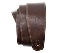 Perri's Leathers Ltd. - The Africa Collection - 1 Tracolla per chitarra - Lunghezza regolabile - Camoscio e pelle - Beige (AFR25-6875)