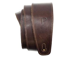 Perri's Leathers Ltd. - The Africa Collection - 1 Tracolla per chitarra - Lunghezza regolabile - Camoscio e pelle - Beige (AFR25-6875)