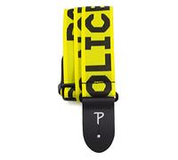 Perri's Leathers (NWSPL-59) Nylon Guitar Strap - Police Line Do Not Cross