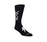 PERRI'S SOCKS - ACDC Premium Crew Socks, Officially Licensed Rock Band Novelty S