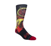 PERRI'S SOCKS Calzini Unisex-Adulto Taglia unica Black and Red