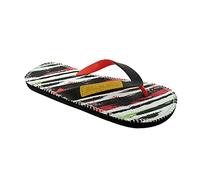 PERRO - BRASILERAS Infradito Antiscivolo per Uomo Scarpe comode da Spiaggia/Piscina/Urbano Rosso 45/46 EU