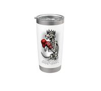 Perro para el box scheletro re boxe messicano Bicchiere termico in acciaio inox doppia parete
