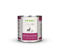 PERRO Premium Pur Selvaggina + Pollame - Cibo umido per cani adulti 0,