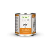 PERRO Premium Pur Struzzo - Cibo umido per cani adulti 0,2 kg Mangime