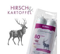 PERRO Rotolo Delicato No.1 Cervo + Patate - Salsiccia per cani a prote