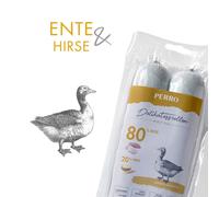 PERRO Rotolo Delicato No.2 Anatra + Miglio - Salsiccia per cani monopr