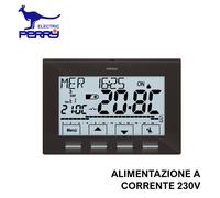 Perry 1CRCR029A - Cronotermostato digitale a parete serie NEXT a corrente 230V c