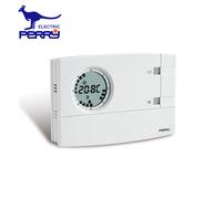 Perry 1CRCR209/S - Cronotermostato settimanale analogico digitale da parete seri