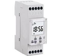 Perry 1IO7080 Interruttore Orario Giornaliero Digitale, Grigio
