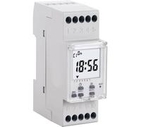 Perry 1IO7281 Interruttore Orario Settimanale Digitale, Bianco