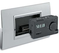 Perry 1TITE322/MC Termostato Elettronico Incasso, 3 V, Nero