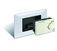 Perry 1TITE331/MC Termostato elettronico da incasso con spia di funzionamento ON/OFF, Bianco