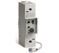 Perry 1TMTE084 Termostato Ambiente Modulare con Sonda, Bianco