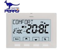 Perry 1TPTE029B Termostato da Caldaia da Parete Bianco Inverno / Estate 230V
