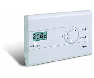 Perry 1TPTE402 B Termostato da parete analogico digitale color bianco