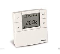 Perry 1TPTE530B - Termostato digitale LCD Zefiro da parete bianco