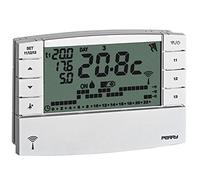 Perry 1TXCRTX05 Cronotermostato a Parete Wireless, Bianco