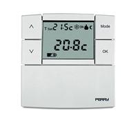 Perry 1TXTETX04 Termostato Wireless da Parete, Bianco