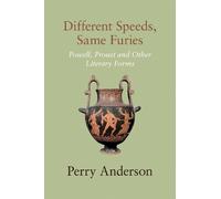 Perry Anderson Different Speeds, Same Furies (Copertina rigida)