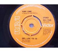 PERRY COMO And So I Love You 7" Single