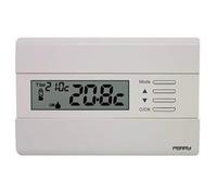 Perry 1TPTE011B termostato a parete alimentazione batterie colore bianco