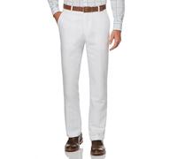 Perry Ellis - Pantaloni da uomo Twill bianco brillante. W36 / L32
