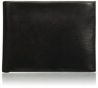 Perry Ellis Portafoglio da uomo RFID liscio Passcase, nero, Taille unique, Portafoglio Rfid Liscio Passcase