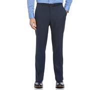 Perry Ellis, Portfolio Performance - Pantaloni da Uomo, Taglio Moderno, Non Si stirano, Elasticizzati, Taglio Frontale Piatto (Taglie 44-56), Indigo dell'umore., 33W x 30L