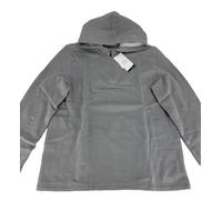 Perry Ellis Portfolio Uomo Felpa Knit Con Zip 1/4, Acciaio Heather, X Grande