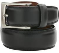 Perry Ellis Portfolio Uomo pelle Abito Belt-Color: Black-Size: Grande (38/40)