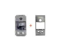 Perry Lampada di Emergenza e Notturna 230V compatibile Vimar Plana silver