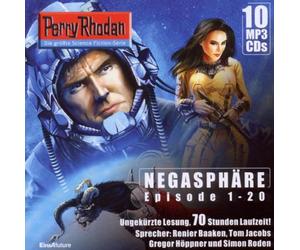 Perry Rhodan Sammelbox Negasphäre-Zyklus (MP3-CDs) 1-20
