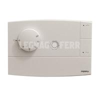 Perry TE500B Termostato Elettronico Serie “ZEFIRO” con Spia Colore Bianco