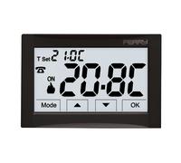 PERRY Termostato digitale ad incasso 230V serie “MOON” TOUCH SCREEN - 1TITE543