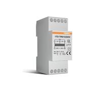 PERRY Trasformatore 10VA per servizio continuo uscite 12-12-24V 2 DIN, montaggio