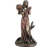 Persefone: dea greca della vegetazione statua in bronzo fuso a freddo e resin...