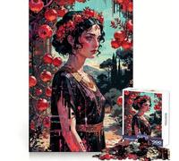 Persefone Regina degli Inferi Puzzle da 1000 pezzi per adolescenti Puzzle facile da costruire Tempo libero Taglio preciso Regalo di Babbo Natale Desiderio (38x52cm)