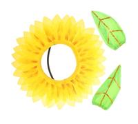 PERSELOSO 1 Set Copricapo per Accessori per Costume da Girasole Festival e Spettacoli Teatrali