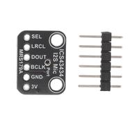 PERSELOSO 1 set di modulo microfono digitale con filtro passa-basso, sensore ICS43434 I2S alto SNR per applicazioni robotiche e vocali, ricambi per la riparazione del microfono.
