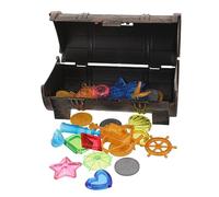 PERSELOSO 1 set Giocattoli da Immersione Pirata con Gemme Diamante per Piscina Accessori per Giochi Estivi e Decorazioni per Compleanni