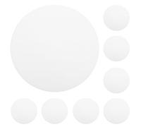 PERSELOSO 10 Pezzi Diffusore LED in PC Curvo Bianco Alta Trasmissione Luminosa e Resistenza All'usura, Cappuccio Diffusore per Lampade a Soffitto