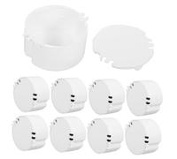 PERSELOSO 10 Pezzi Scatola Elettrica da Mini Custodia Rotonda per Controllo Design e Compatto per Progetti Elettronici e Giunzioni Esterne