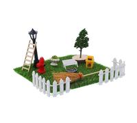 PERSELOSO 1set Miniature Per Casa Delle Bambole Decorazioni Da Giardino Miniatura Per Cortile e Scenari Vividamente Dettagliati Per Creazioni Di Scene Miniatura e Decorazioni Da Scrivania