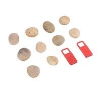 PERSELOSO 1set Pietre Naturali per Dipingere di Rocce per Ragazzo Ragazza con Supporto per creatività e Pratica Scuola Stile Casual