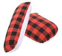 PERSELOSO 2 Pezzi Cuscino Porta Aghi per Cucito in Cotone e Lino Rosso, Design Multifunzionale e Facile da Conservare, per Stiratura Domestica di Vestiti e Tessuti