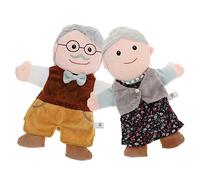 PERSELOSO 2 Pezzi Puppets Decorativi Realistici per Raccontare Marionette Mano per Adulti Giocattoli Educativi per Interazione e Ruolo