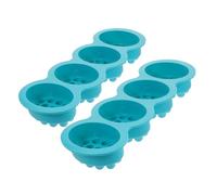 PERSELOSO 2 pezzi Stampi per in Silicone Cavità Ovali per Massaggio Flessibili e Riutilizzabili per Saponi Fai da Te Candele e Ghiaccio Facili da Sformare e Adatti Forno e Lavastoviglie