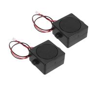 PERSELOSO 2pezzi Altoparlanti Mini 5w 4ohm Full-range in Plastico e Metallo, Compatibili con Dispositivi Elettronici e Smartphone, per Progetti DIY e Uso Portatile