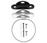 PERSELOSO 2pezzi Cinghie Sicurezza Antiribaltamento Per Accessori Inossidabile e Laminato Freddo Stabilità Ottimale Per Librerie Comodini e Armadi Protezione Per Cadute